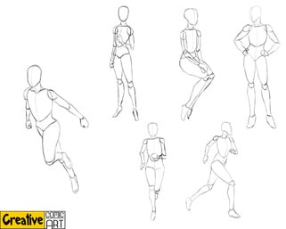Gesture drawing - Drawing Human Figure - Joshua Nava Arts